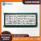 LCD 2004B Display Module 20x4 Large Character LCD Screen Display 20X04 5.0V or 3.3V Power Supply ST7066 Drive Multiple Display