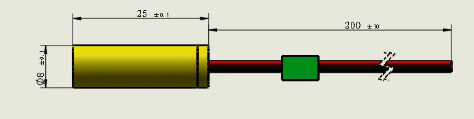 Science Solution Dpss Laser High Performance 561nm Green Diode Pump Laser Module