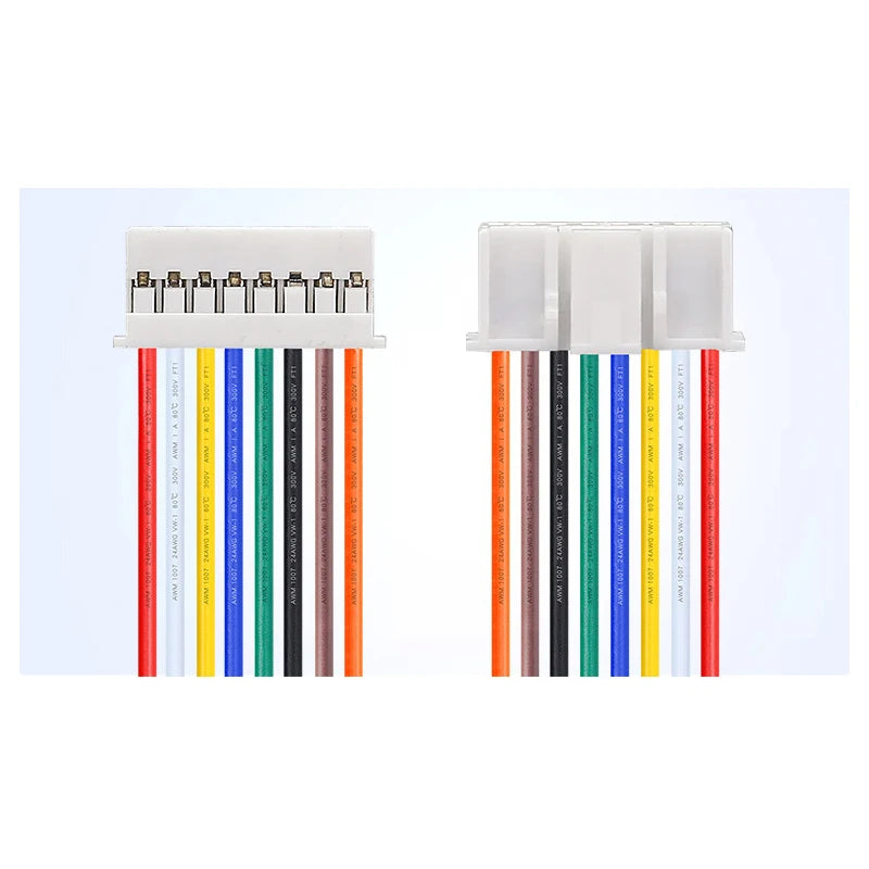 10pcs JST PA2.0 Terminal Wire Harness 2P3P4p5P6P PAE2.0 26awg Single/Double 10/20/30cm Lock Electronic Connector Jumper Cable