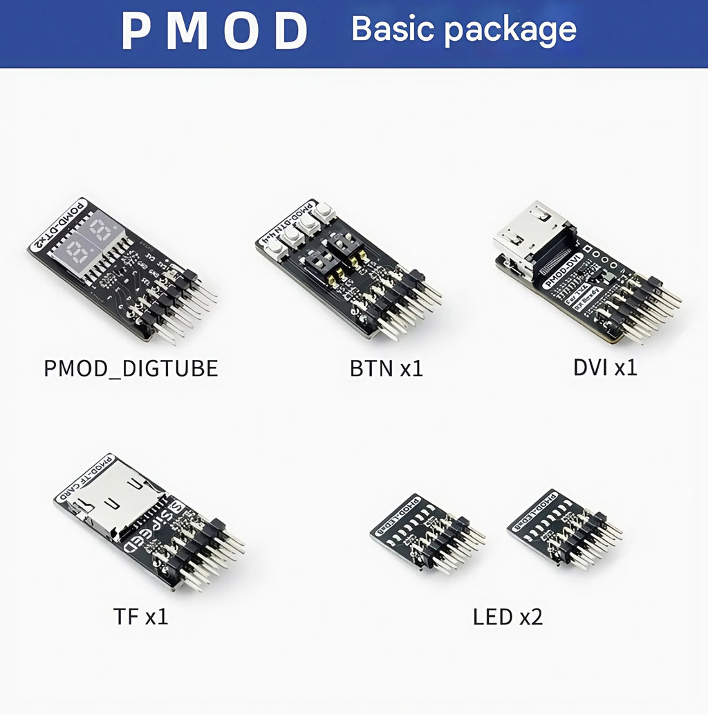 Sipeed Tang FPGA PMOD module LED switch HDMI camera digital tube HUB75E