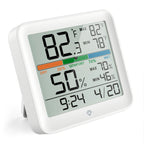 LCD Thermometer Hygrometer Sensor Gauge Indoor Room Digital Temperature Humidity Meter Weather Station For Home