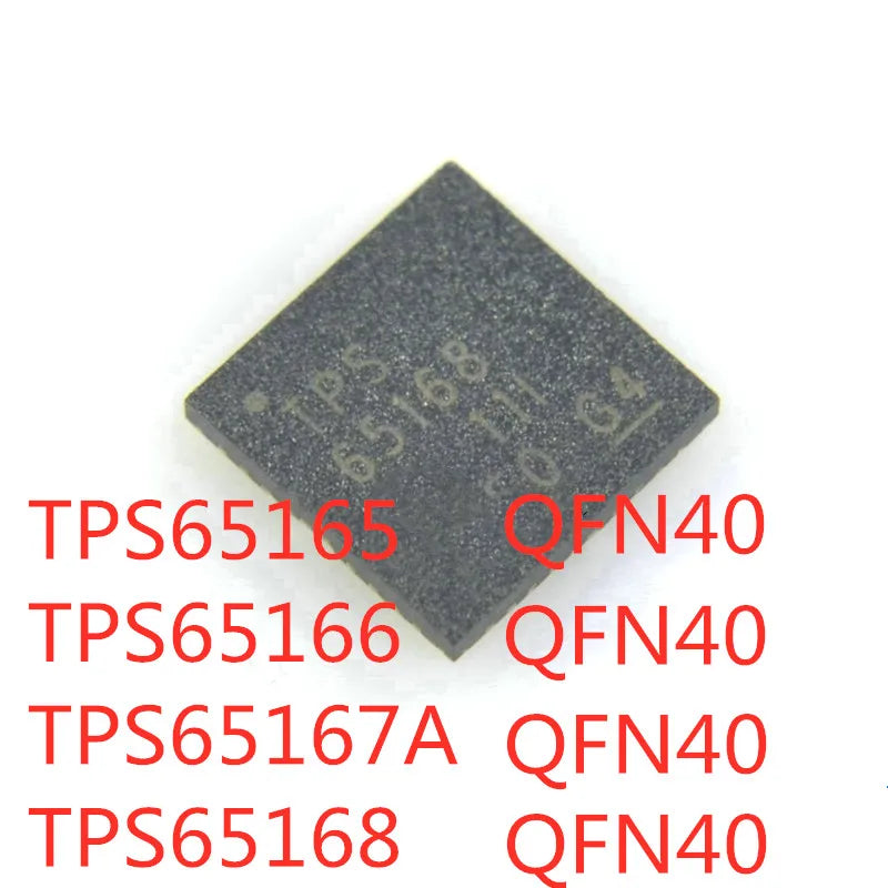 2PCS/LOT TPS65165 TPS65166 TPS65167A TPS65168 QFN-40  SMD LCD Logic Board Chip In Stock NEW original IC