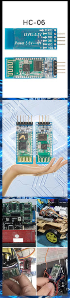 HC 05 Bluetooth ModuleRf Wireless Bluetooth Transceiver Slave Module Rs232 / TTL To UART Converter And Adapter