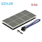 1 / 2 / 4 / 8-bit MAX7219 60×60 Dot Matrix Module Microcontroller LED Display Module For DIY KIT With Cable