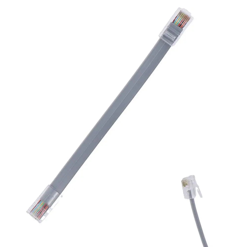 Replacement Cables for Tone and Probe Wire Trace Kit, Leads with Alligator Clips and RJ11 / RJ12 / RJ45 Plug