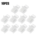 10/50PCS RJ45 Ethernet Port Dust Plug Protection Soft Silicone Cover Network Connector End Router Connection Dustplugs