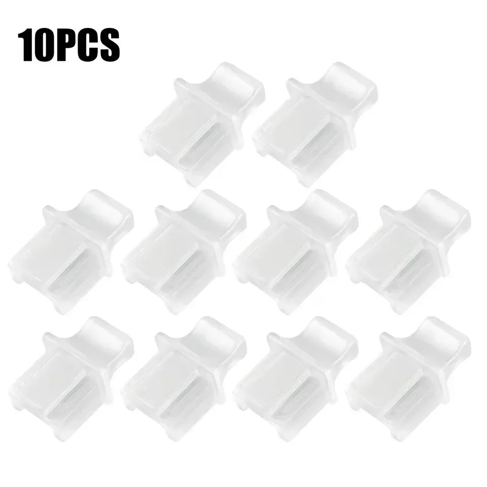 10/50PCS RJ45 Ethernet Port Dust Plug Protection Soft Silicone Cover Network Connector End Router Connection Dustplugs