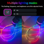 Symphony Car Ambient Lights Kit 18 in 1 LED Interior RGB APP Control Acrylic Guide Strip Light Auto Atmosphere Lamp