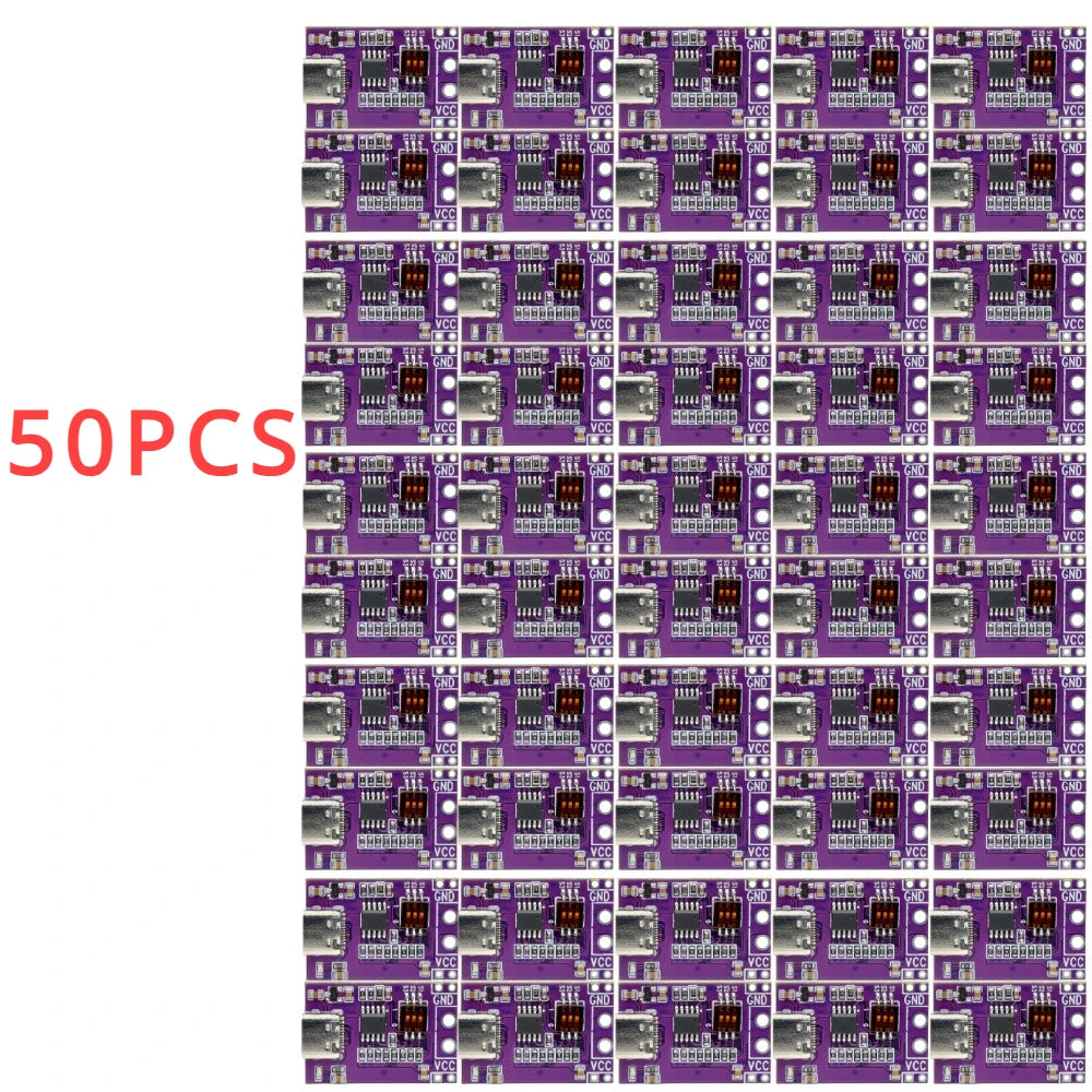 1-100PCS PD/QC/AFC Fast Charge Decoy Trigger Type-C Decoy Module Board with DIP Switch 5V 9V 12V 15V 20V Fixed Voltage Output