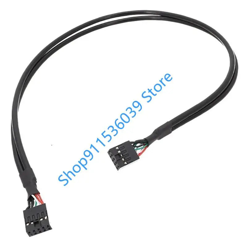 Computer Motherboard Front Usb 9pin 2.0 Extension Cable 9-Pin Female To Female Extension Cable 30/50/70cm