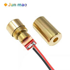 1PCS 9MM Industrial Grade Laser Head, 10mW Red Dot Spot, Straight Cross, 3V Line Horizontal Positioning Laser Module