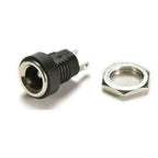 5 Pairs DC 12V Male Jack Plug Female Socket Panel Mount Power Connectors Terminals Blocks Electrical Equipment Supplies