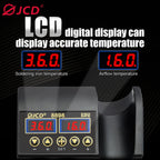 JCD 2 in 1 750W Soldering Station LCD Digital Display Rework Welding Station for Cell-phone BGA SMD IC Repair Solder Tools 8898