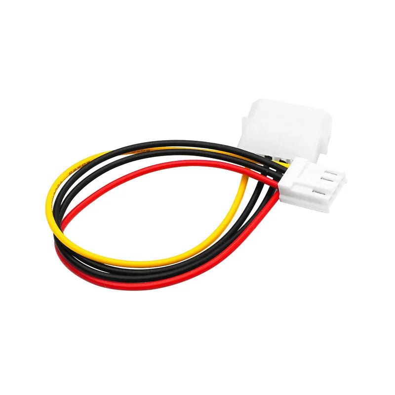 Big 4 Pin Molex to Small 4Pin Convert Cable FDD Floppy Disk Drive Power Supply Wire Computer IDE to Power Connection Plug Cord