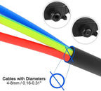 1/2pcs IP65 Waterproof Outdoor External 2 Way PG9 Electrical Underground Cable Wires Power Cord Wiring Junction Box Connector