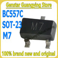 (50-100 Pieces) BC557C BC557 Marking: M7 SOT-23 45V PNP SMT Triode 100% Brand New & Original