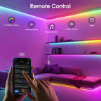 Smart TUYA WS2811 RGB IC Dreamcolor COB LED Strip Light Segment LED Control Music Mode Voice Control Support Alexa Google Home