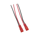 Red JST Plug Connector SYP 2Pin 2.54mm Pitch Male Female Plugs with 22AWG PVC Wires Cable for LED Lamp Strip RC Toys Battery DIY