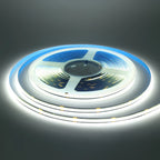 12V 24V Black PCB COB LED Strip Light 3000K 4000K 6000K 320LED/m High Density Lighting for Kitchen Cabinets Flex Tape RA90 IP30