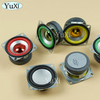 1Pc 5W 4Ohm Full-frequency Speaker Square Bluetooth Audio Radio External Magnetic Loudspeaker 3W 4Ohm 53MM