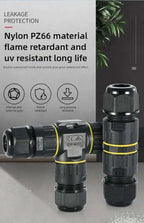 IP68 Waterproof Electrical Wire Connector I T Type Solderless Street Lights Quick Cable Wiring Outdoor Rainproof Terminal Blocks