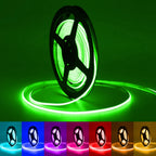 5V USB Tuya WiFi Tuya Zigbee 3mm 4mm Ultra Thin COB LED Strip Lights for Home Decor DIY Blue/Pink/Purple High Density LED Tape