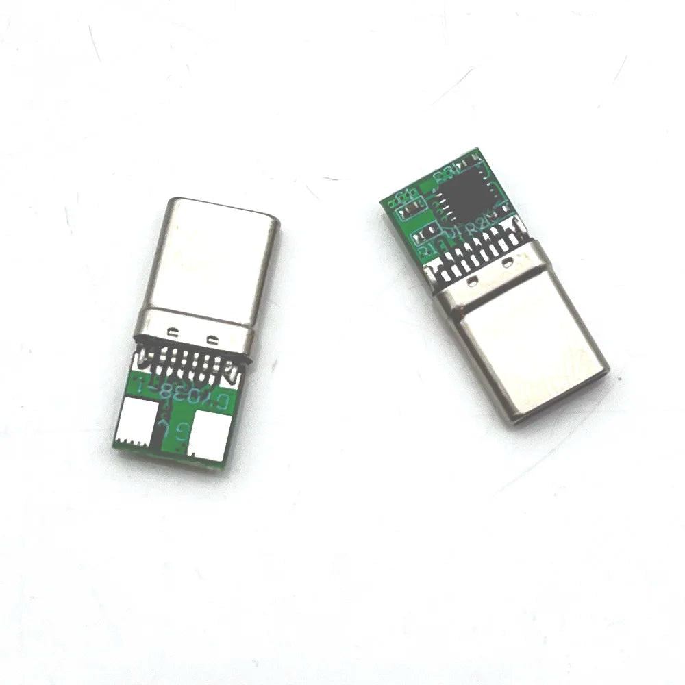 1PCS USB Type-C PD/QC Male Plug Decoy Board Fast Charge PCB 9V 12V 15V 20V Module PD 2 3.0 DC Trigger Cable QC4 Charge Connector