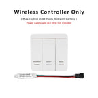 WS2811 2835SMD 24V DC Running Water LED Strip Flowing Light Wireless Controller Flexible Lamp Ribbon 120Leds/M IP30 10M 15M Kit