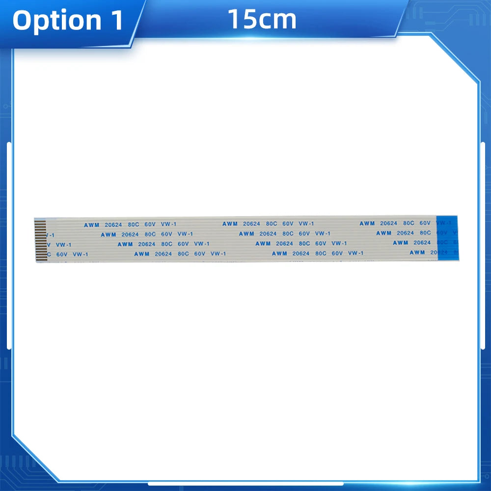 Raspberry Pi Camera Cable 15 Pin Flexible Flat Cable 15 30 40 50 60 CM 1M 2M Ribbon Cable Line for RPI 4B 3B+ 3B 3A+ Camera