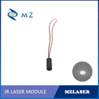 Infrared Dot Laser Diode Module Compact D8mm 850nm 0.5mw 1mw 5mw Class I Class II Class IIIA Industrial Machine IR Dot Laser