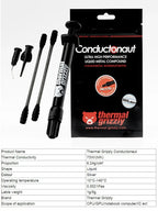Thermal Grizzly Thermal Paste 12.5W/mk High Performance Cooler Compound Cooling Silicone Grease For Game PC PS5 CPU GPU Cooling