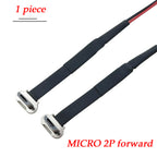 USB C Type-C FPC 2pin 3pin with Resistor R1 Soft Flat Cable Male Charging Cable Fast Charge Charging Wire Extention for Phone