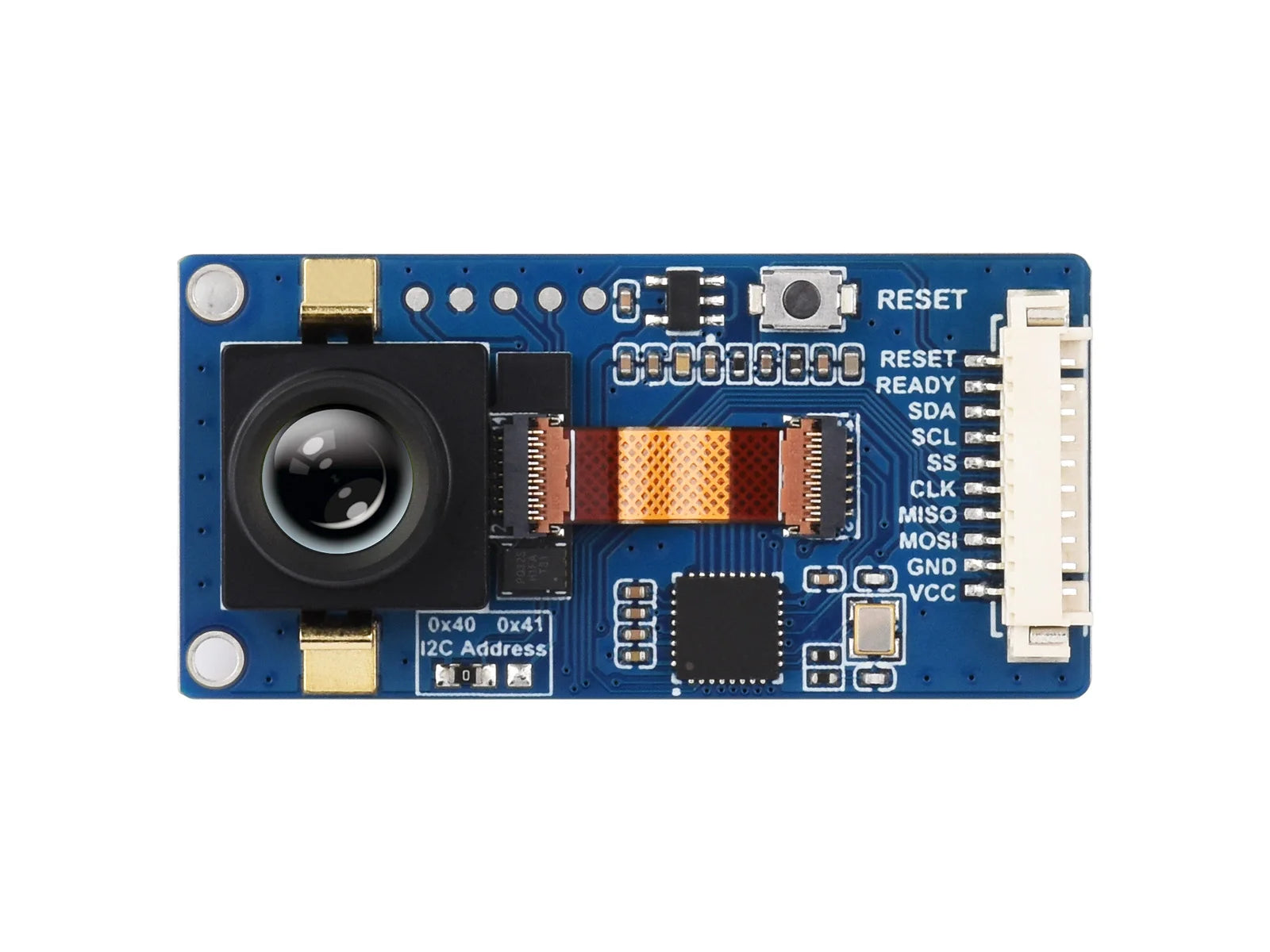 80x62 Thermal Imaging Camera HAT, 25 FPS, -20°C to 400°C, SPI/I2C, No Shutter, for Raspberry Pi Industrial Temperature Monitorin