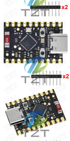 TZT SuperMini ESP32-C6 WiFi+Bluetooth ESP32 Development Board Microcontroller Programming Learning Controller Core Module