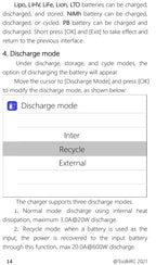 ToolkitRC M9 600W 20A USB Fast Charing DC Smart Charger Adjustable Screen Angle with Audio Function For 1-8S Lipo LiFe Battery