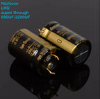 2PCS nichicon LKG TYPE-III 680UF 1000UF 2200UF 25V 35V 50V 63V 100V Super Through Audio Capacitor HI-FI KG free shipping