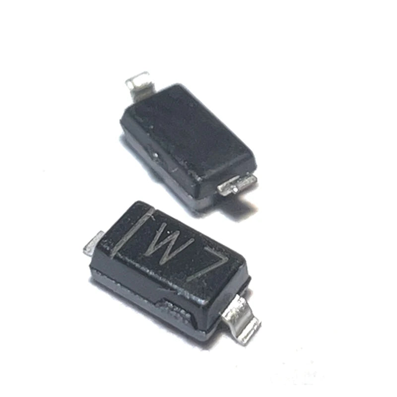50pcs SOD-123 Zener Diode 1206 0.5W BZT52C5v6 W9 BZT52C6v2 WA 5.6v 6.2v 2.4v--24v