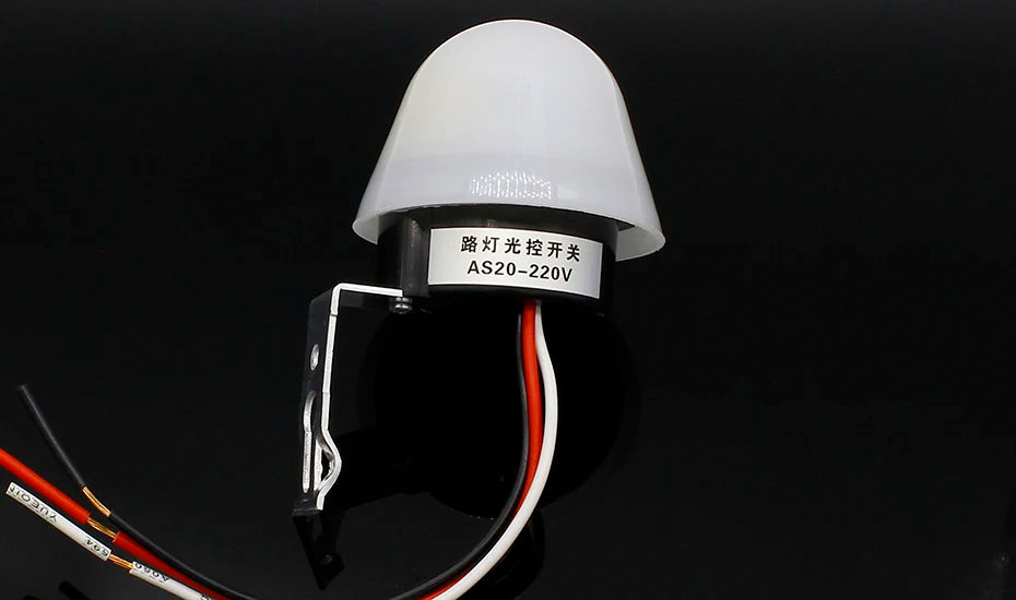 Automatic Auto On Off Photocell street Light Switch DC AC 220V 50-60Hz 10A Photo Control Photoswitch Sensor Switch