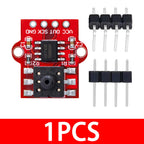 DC 3.3V/5V 0-40KPa Pressure Sensor Module with 2.5mm Soft Tube - Digital Liquid Water Level Controller Board for Arduino