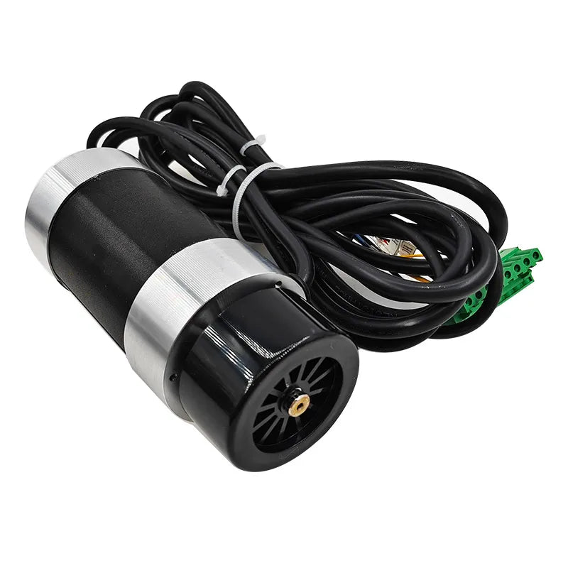 48V 500W ER11 Brushless Spindle+57MM Clamp with Screws+ 48V Brushless Motor Driver+ER11-10mm Built in HALL Sensor