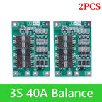 BMS 3S/4S 5A 10A 20A 25A 40A 60A Li-ion Lithium Battery Charger Protection Board 18650 For Drill Motor 12V with Enhance/Balance