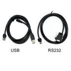 2pcs 2mtr RS232 Serial USB Cable for BarCode Scanner Datalogic Magellan M3200 3200VS 3200vsi 12V Power Supply