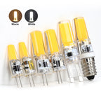 G4 LED COB Lamp E14 G9 12V 220V Dimmable 6W 9W COB LED Bulb Lampada LED Lighting Replace Halogen Spotlight Chandelier LED Lamp