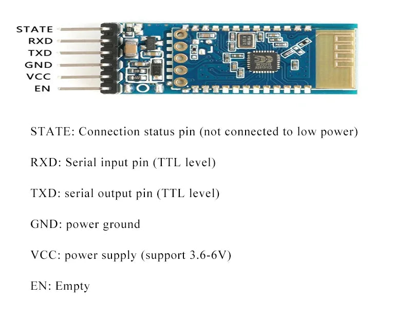 JDY-31 SPP-C Module Serial Port Pass-through Wireless Communication 2.4G JDY-30 Compatible HC-05 HC-06 Bluetooth-compatible