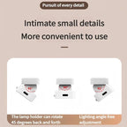 LED Eye‑Caring Desk Lamp Rechargeable Magnetic Night Lights Mirror Front Lamp Dormitory Student Reading Small Desk Lamp