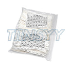 1500PCS/Set Resistors Assorted Set (60 Values X 25Pcs) SMD 0603 0805 0R-10M Ohm 1% High Precision Film Chip Resistance Kit