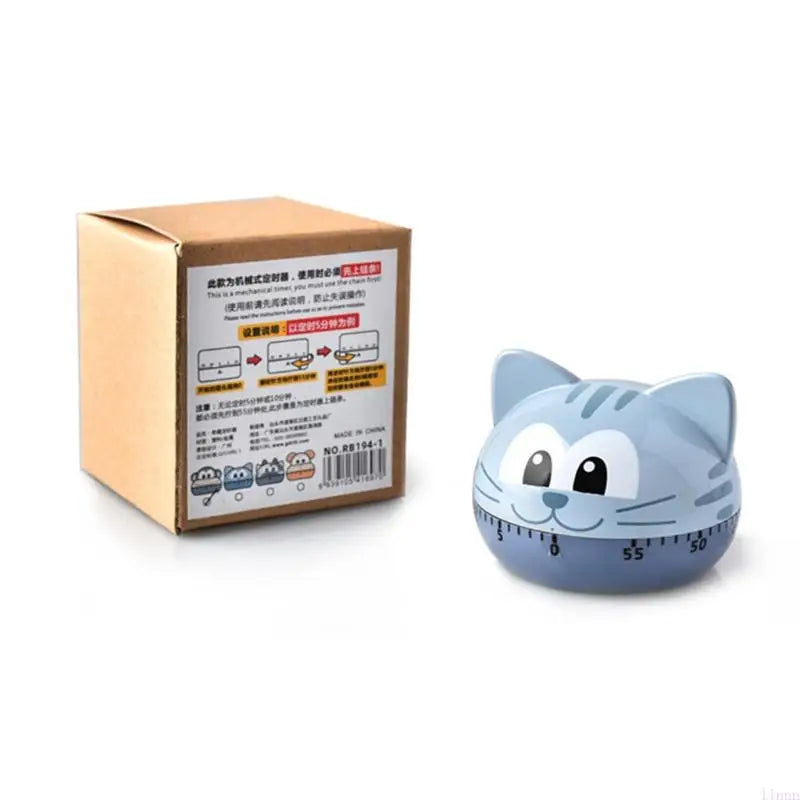 Fashion Design Daily Timer Alarm Clock Cartoon Animal Timer Cooking Timer Animal Counters for Kitchen Timing Tool