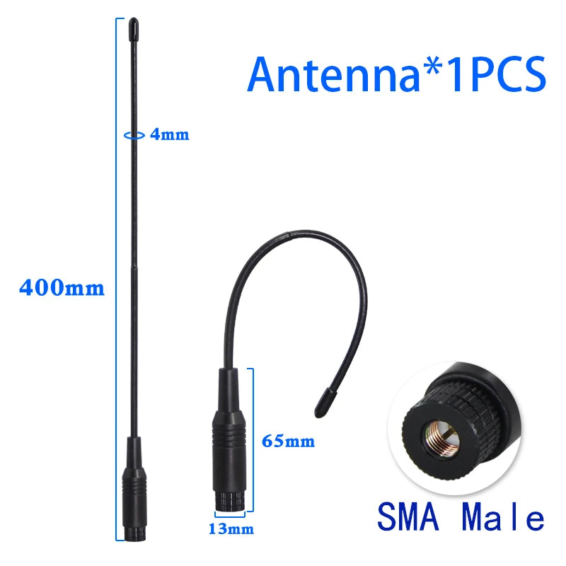 868MHz LORA Module Soft Antenna, Suitable for the Meshtastic System. Omnidirectional High-Gain Whip Antenna SMA Head Connector