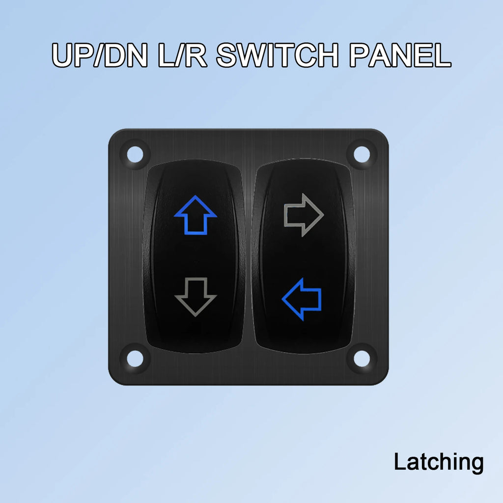 ARROWS 6Pin (ON)-OFF-(ON) DPDT Momentary Switch12V UP/DOWN Polarity Reverse Rocker Switch for ARB/Carling/NARVA Replace