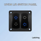 ARROWS 6Pin (ON)-OFF-(ON) DPDT Momentary Switch12V UP/DOWN Polarity Reverse Rocker Switch for ARB/Carling/NARVA Replace